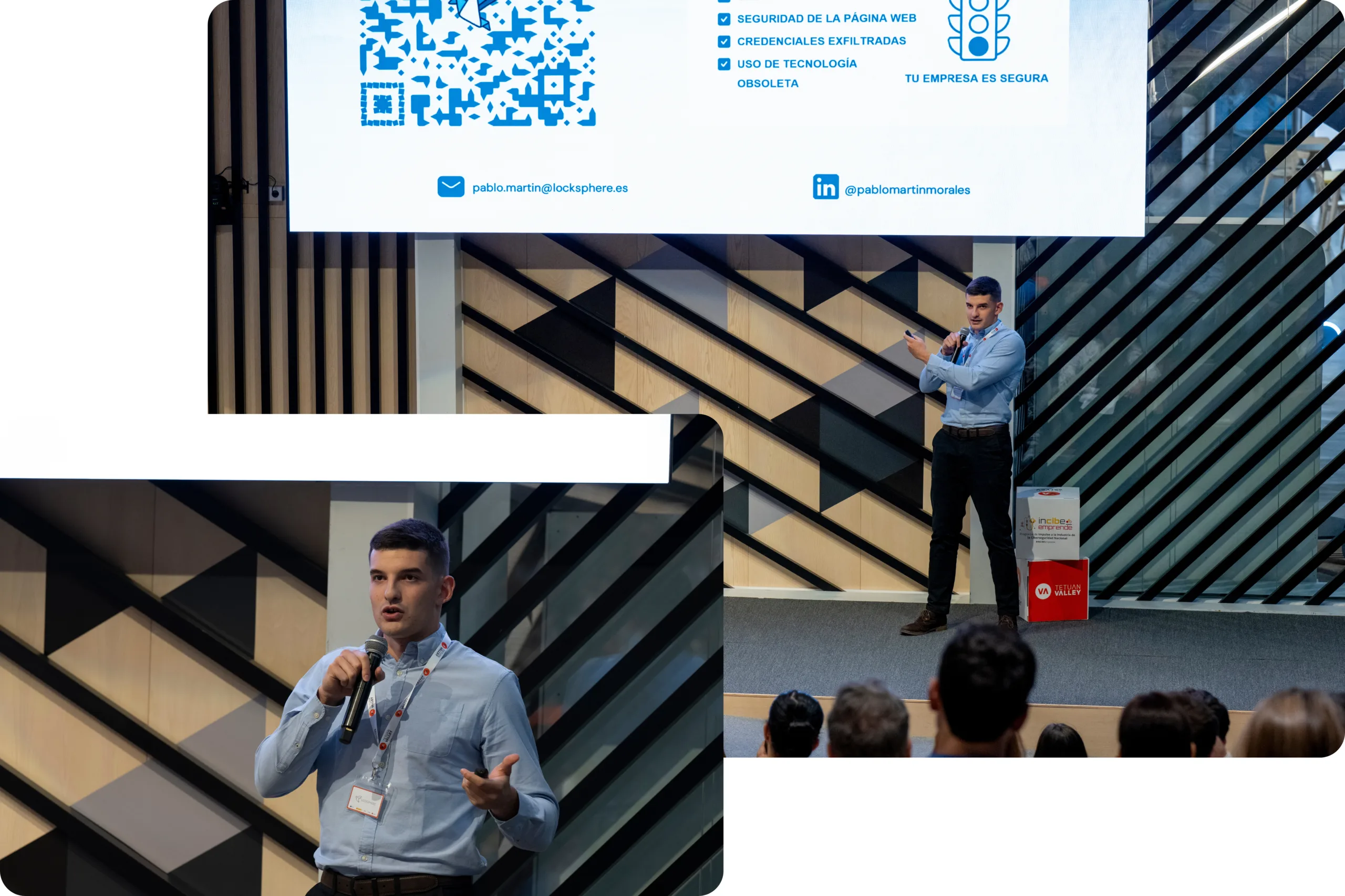 presentation Presentacion en el auditorio de Google for Startups